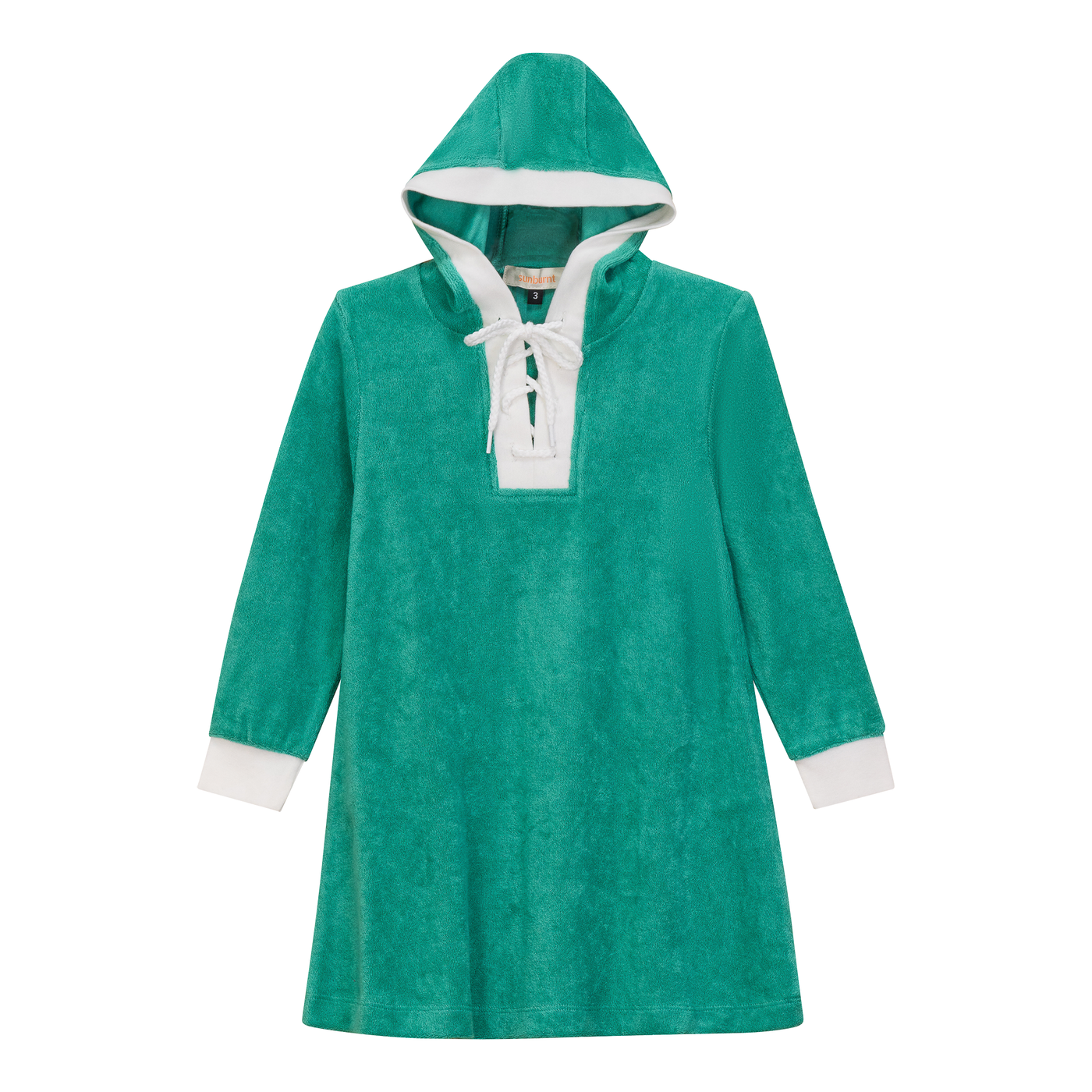 Cotton Terry Hoodie Dress