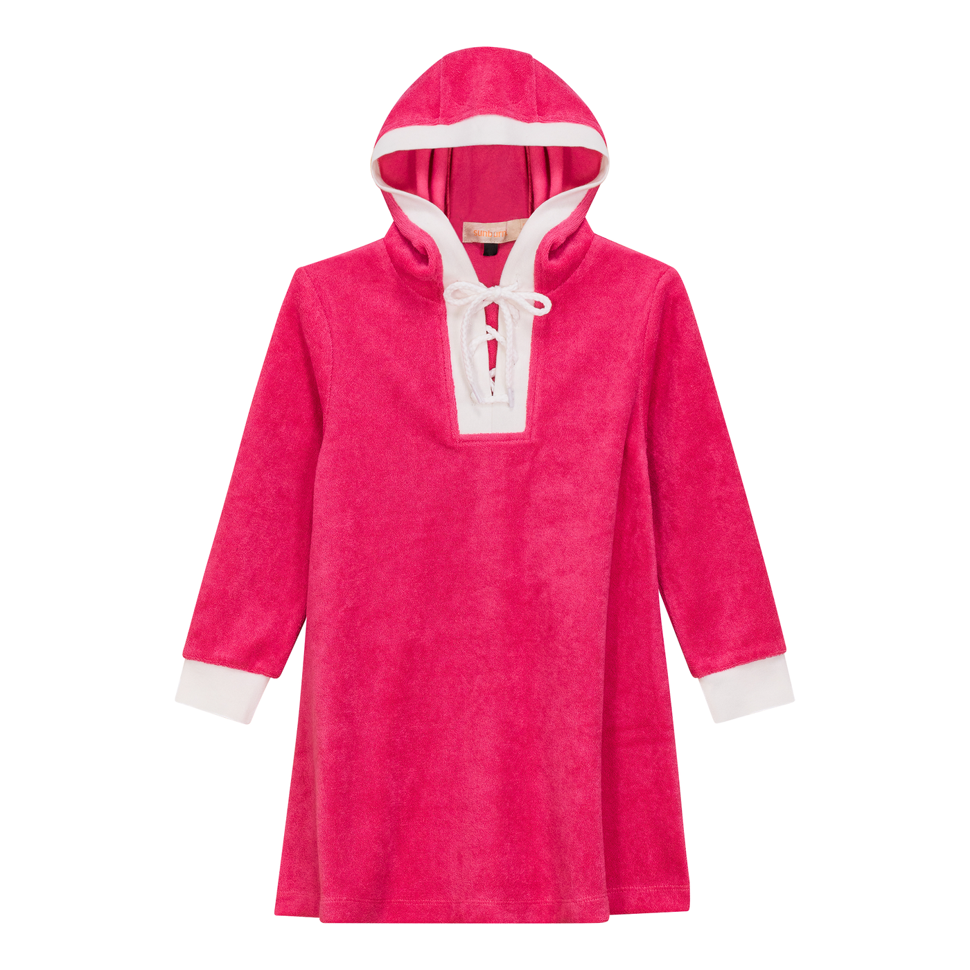 Cotton Terry Hoodie Dress