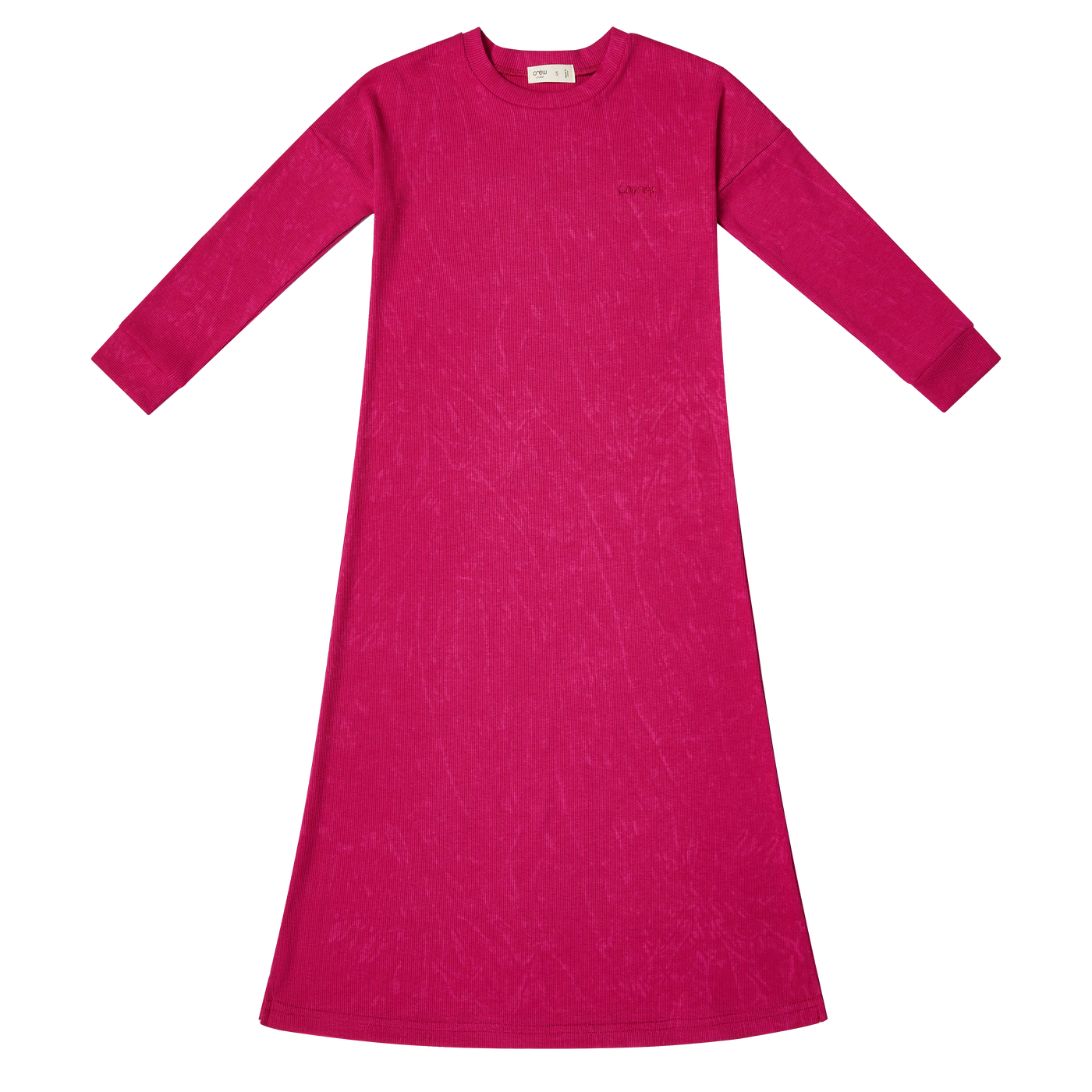 Rib Nightgown - PINK