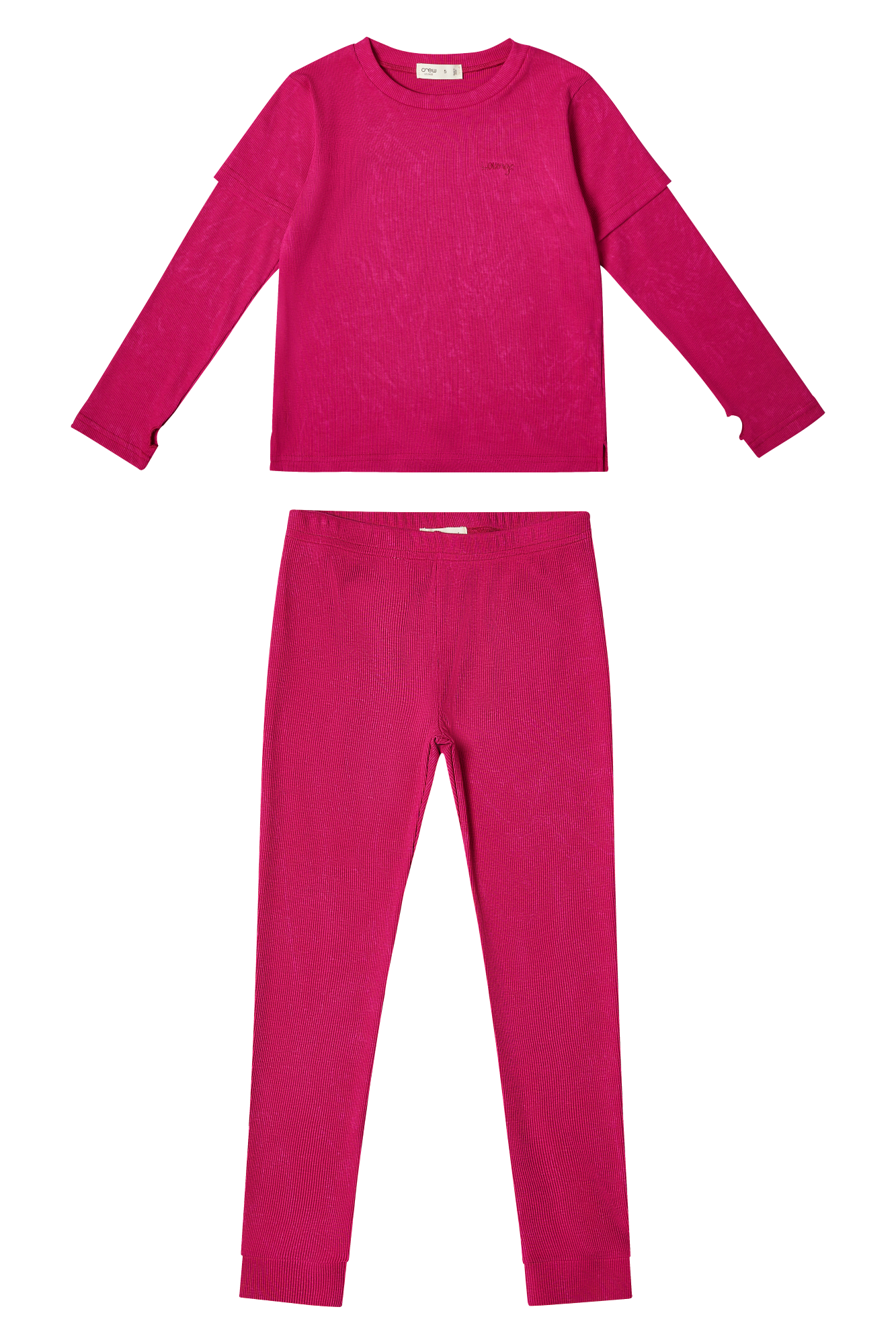 Ribbed Pajama  - PINK