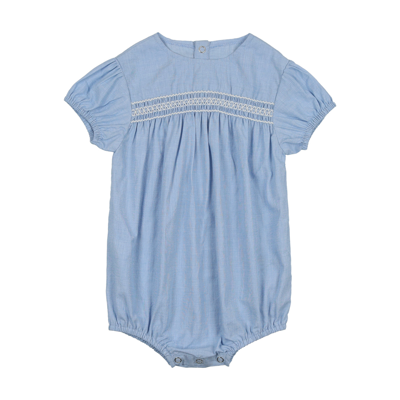 Linen Smocked Romper