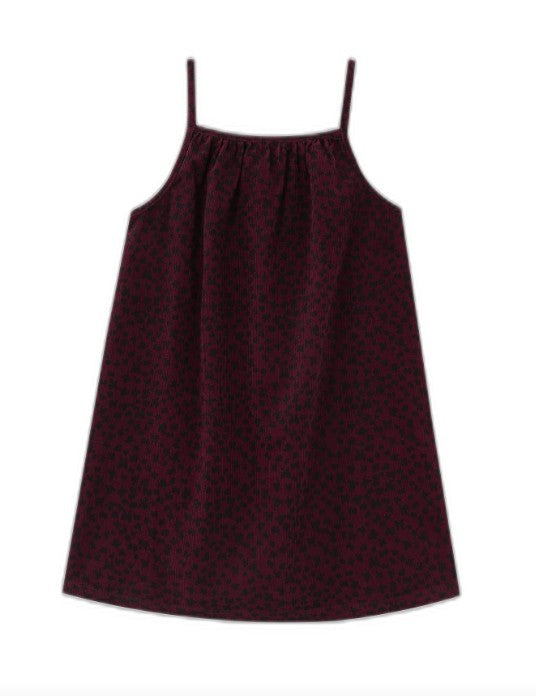 Butterfly Print Corduroy Jumper