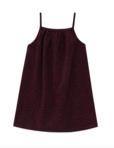 Butterfly Print Corduroy Jumper