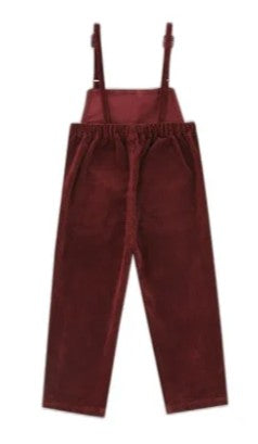 Corduroy Overalls W/ Pocket