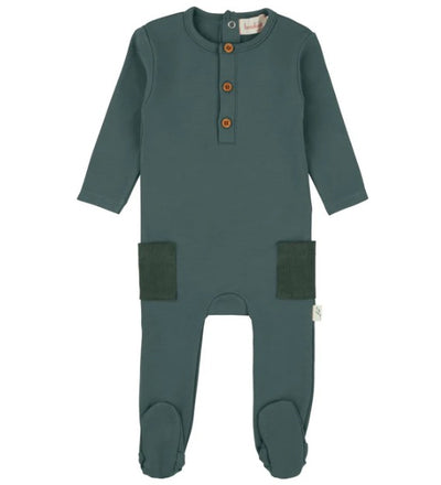 Corduroy Cotton Footie