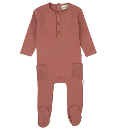 Corduroy Cotton Footie