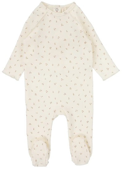 Cherry Print Footie