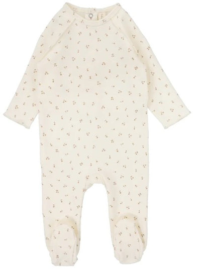 Cherry Print Footie