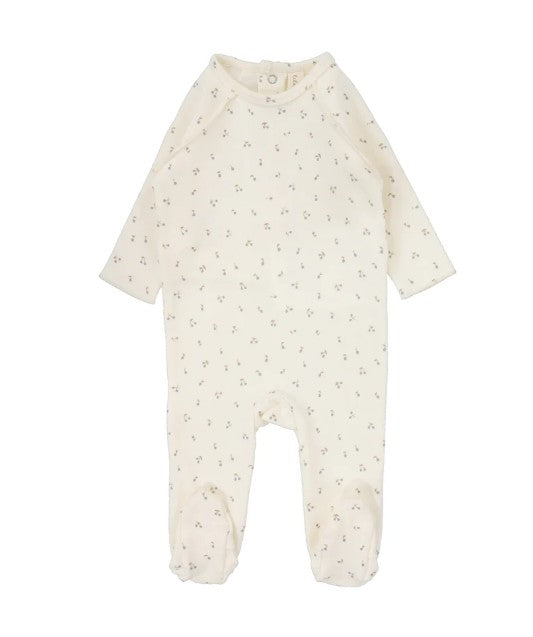Cherry Print Footie