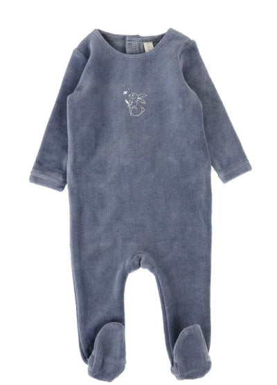 Velour Forest Graphic Footie
