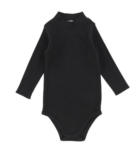 Ribbed Mockneck Onesie