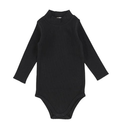Ribbed Mockneck Onesie