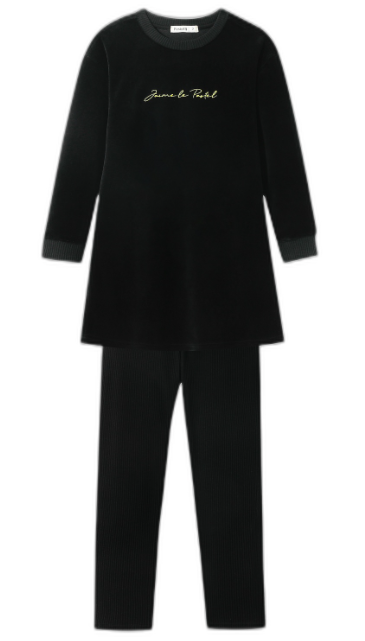 Jaime Le Pastel Velour Nightshirt