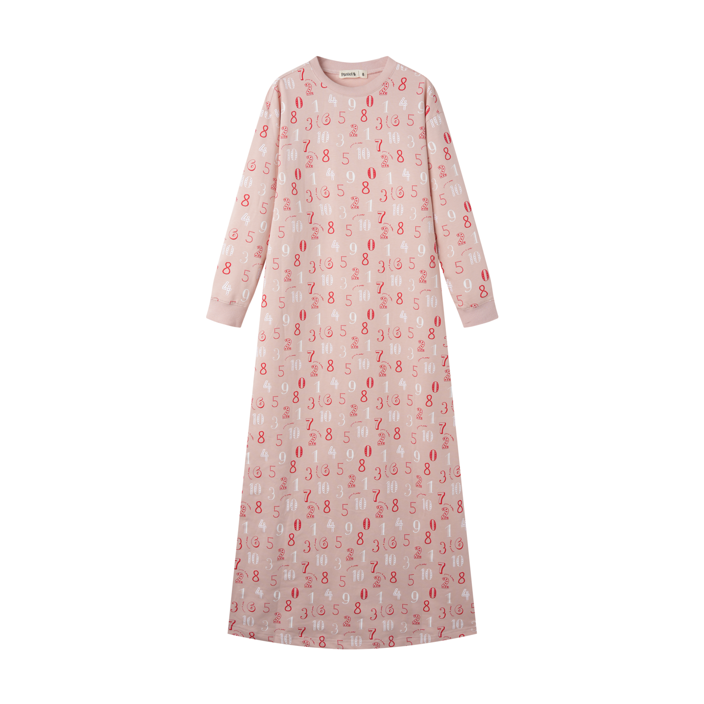 Numerical Print Nightgown