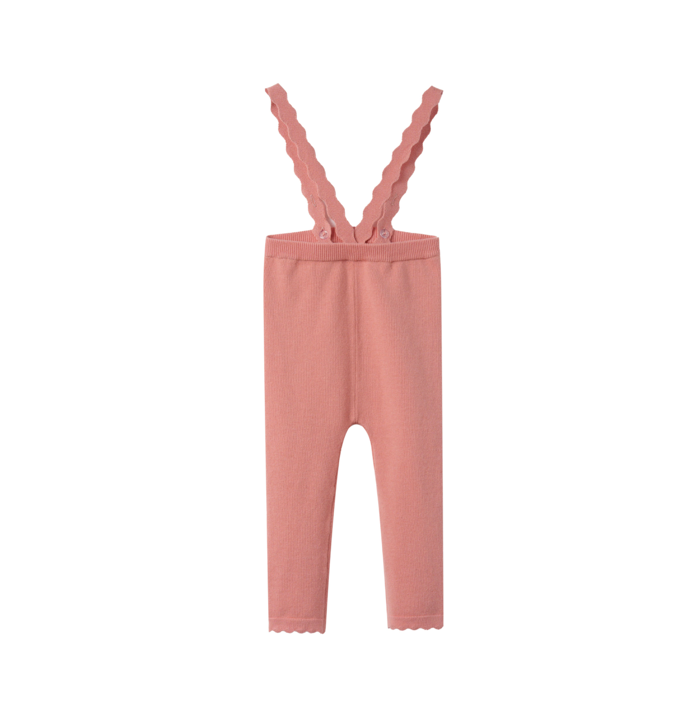 Suspender Legging W/ Scalloped Edging