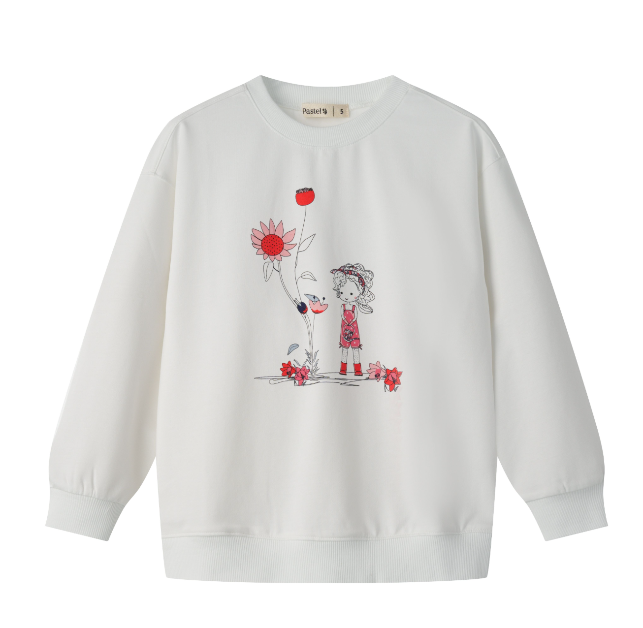 Garden Print Sweatshirt