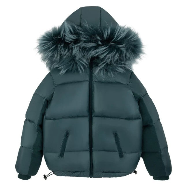 Ribbed Detailed Jacket