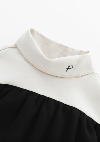 Colorblock Turtleneck Set
