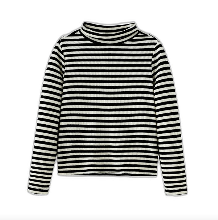 Striped Turtleneck