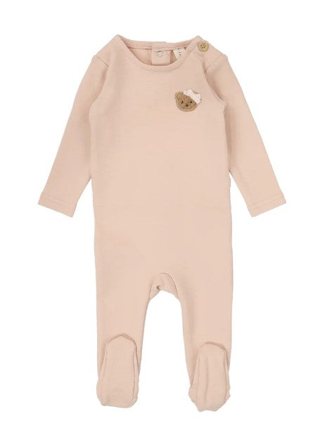 Bear Applique Foootie