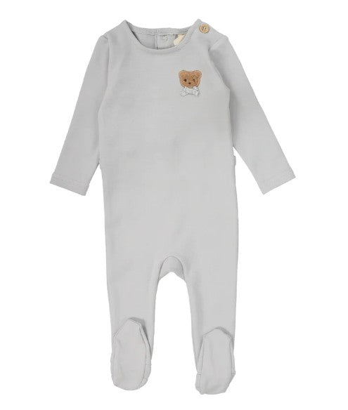 Bear Applique Foootie