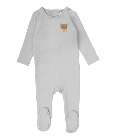 Bear Applique Foootie