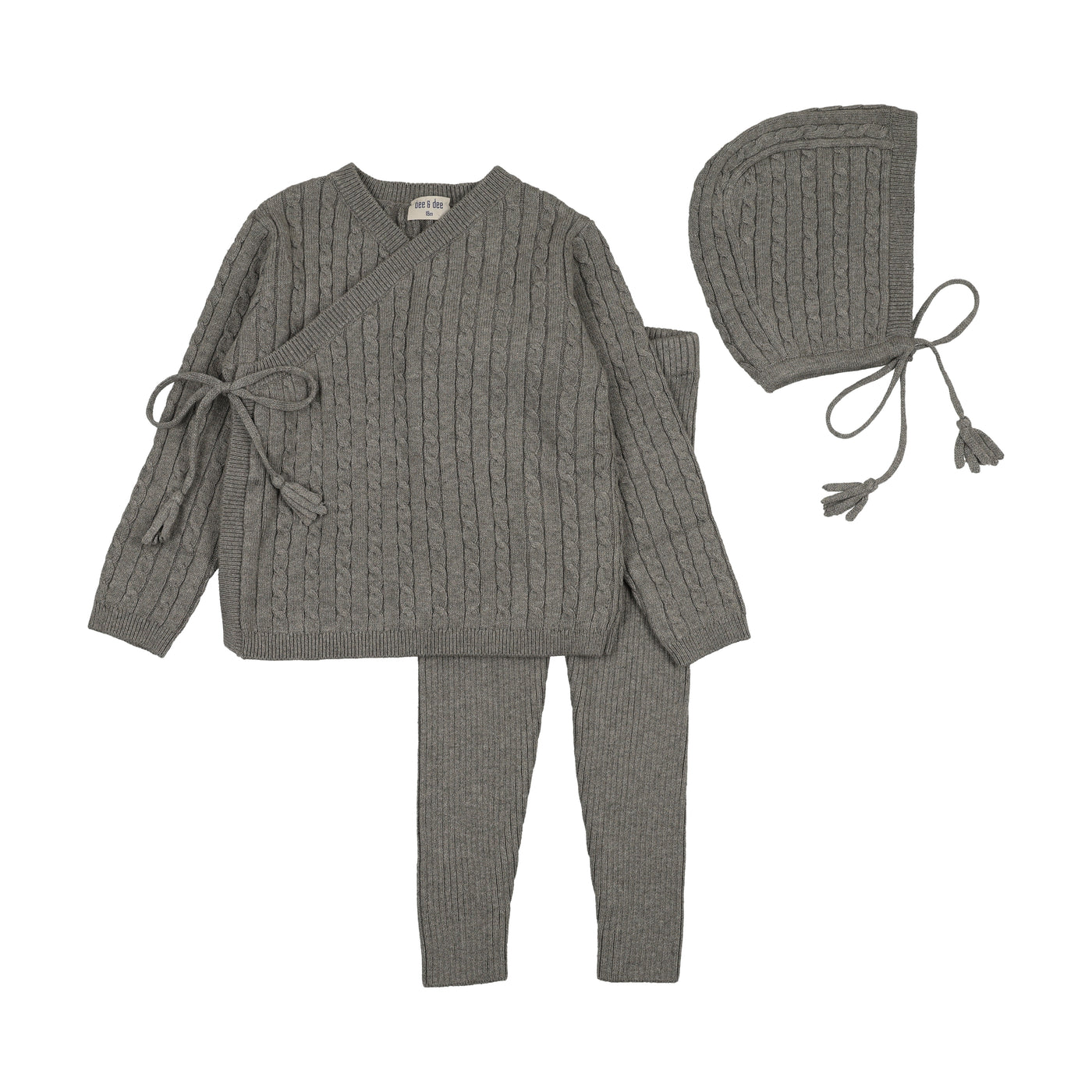 Soft Cable Knit Set