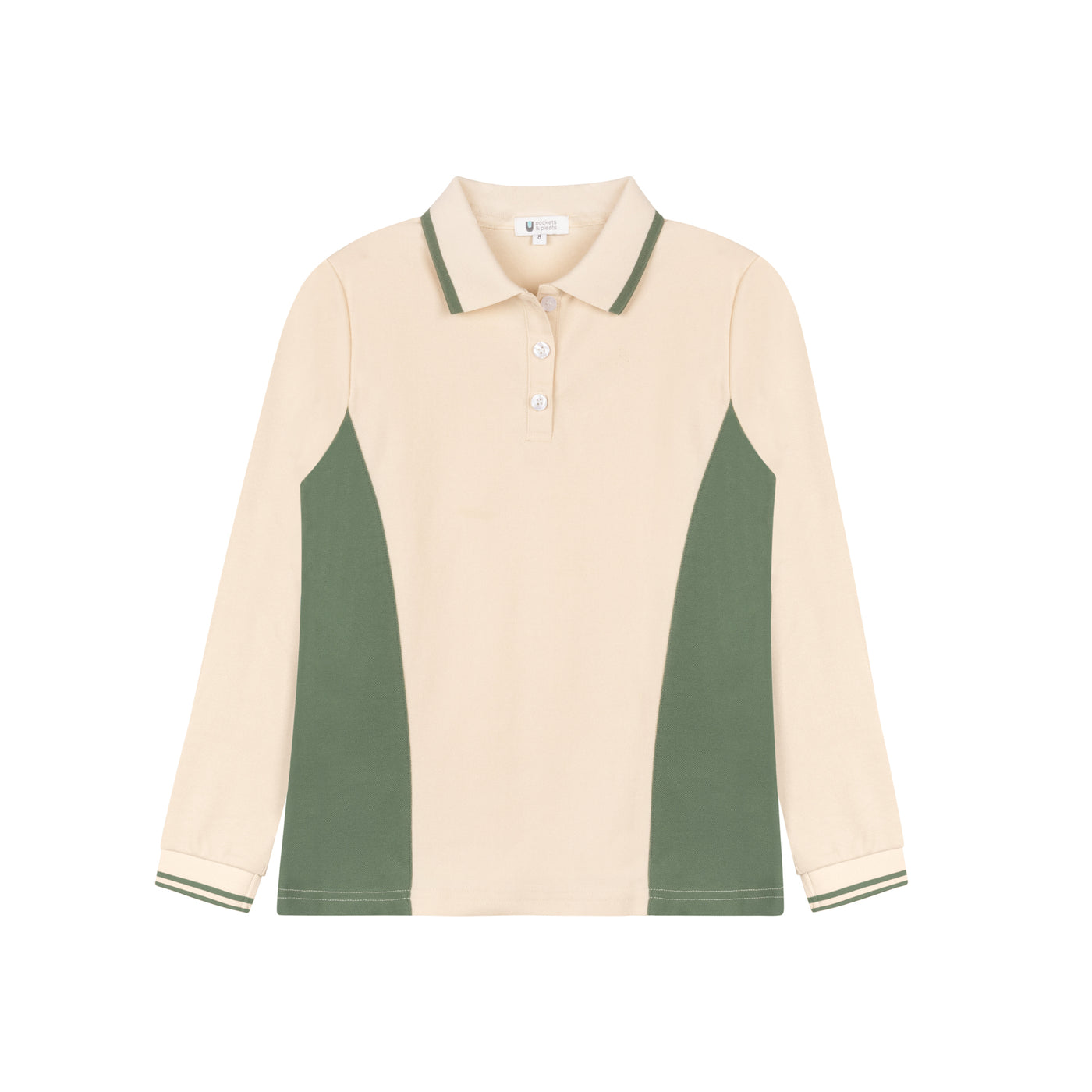 Colorblock Polo L/S