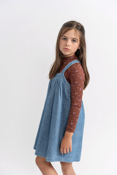 Rib Denim Cord Jumper