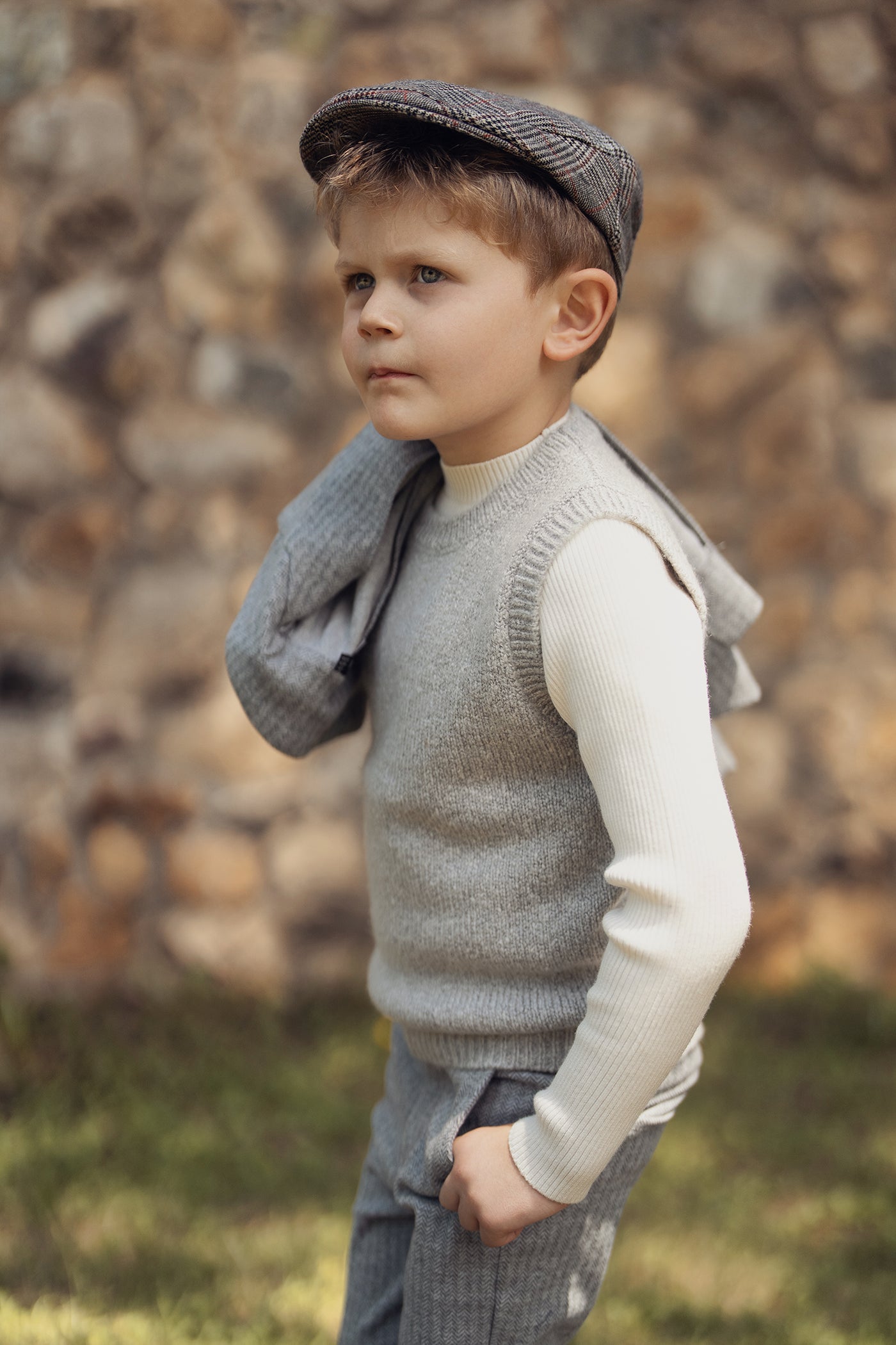 Boys Knit Vest
