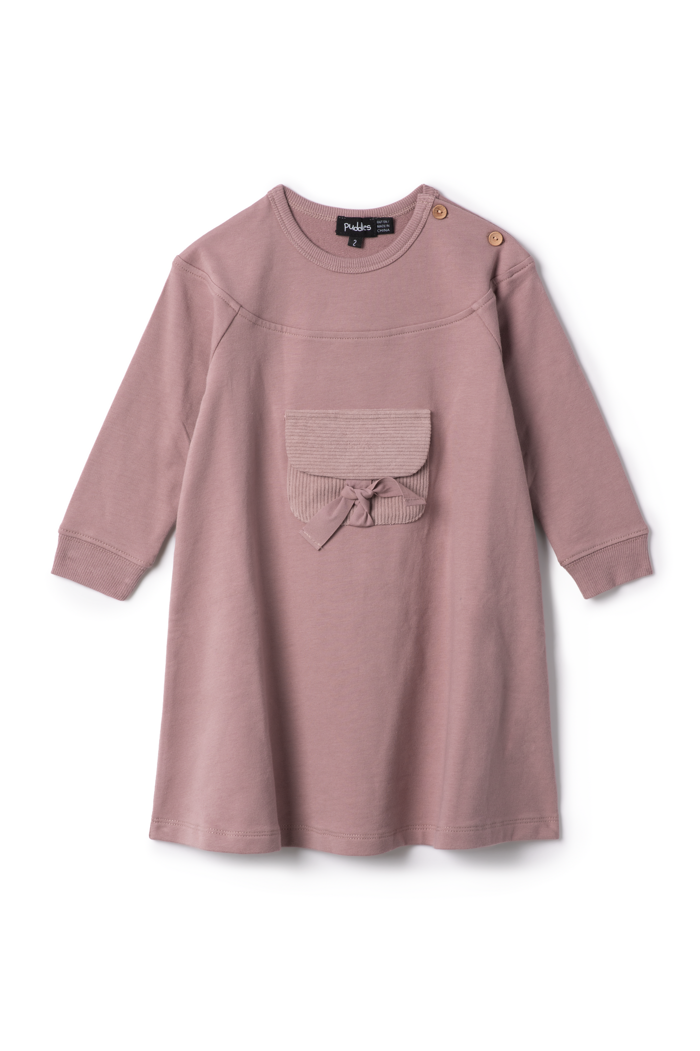 Corduroy Pocket Dress