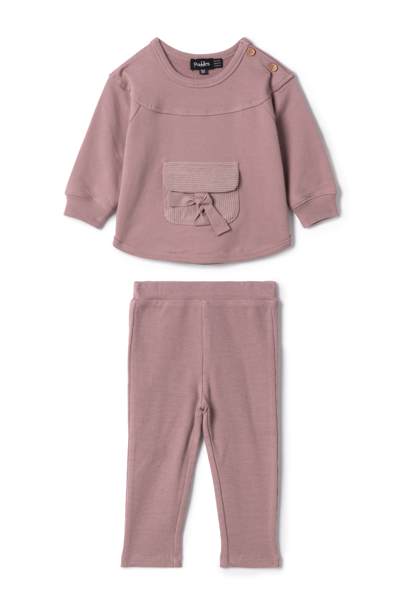 Cordury Pocket Set - MAUVE