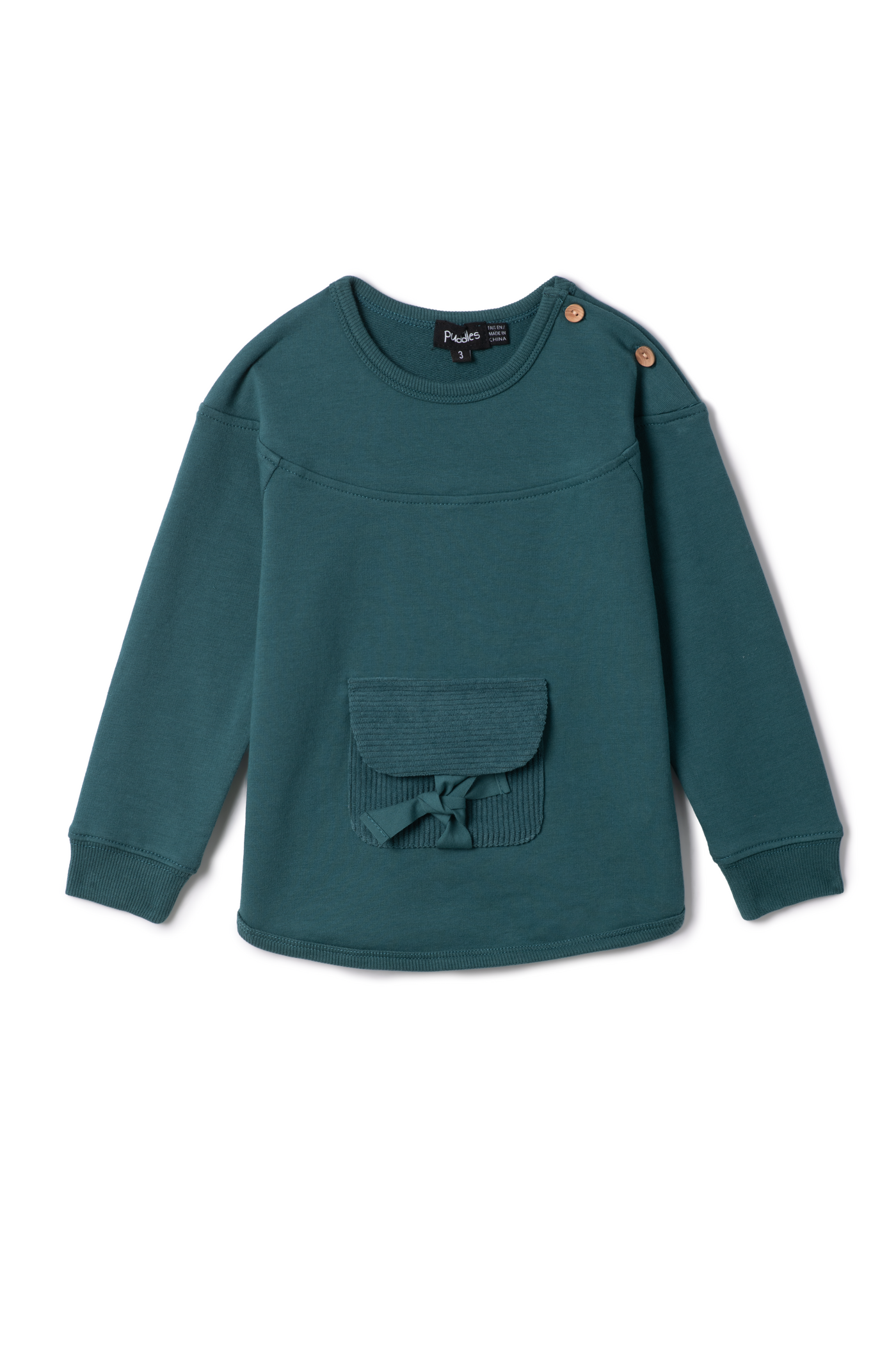 Corduroy Pocket Sweatshirt