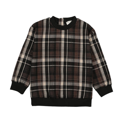 Plaid Pullover