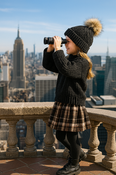 Plaid Short Skirt