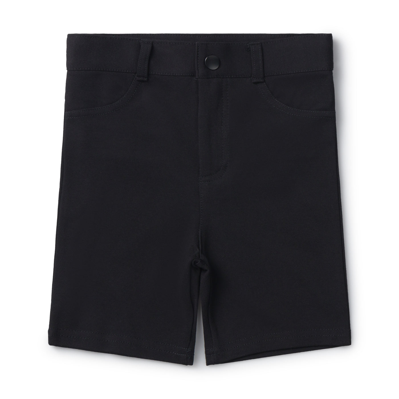 Ponte Shorts Pants - Black