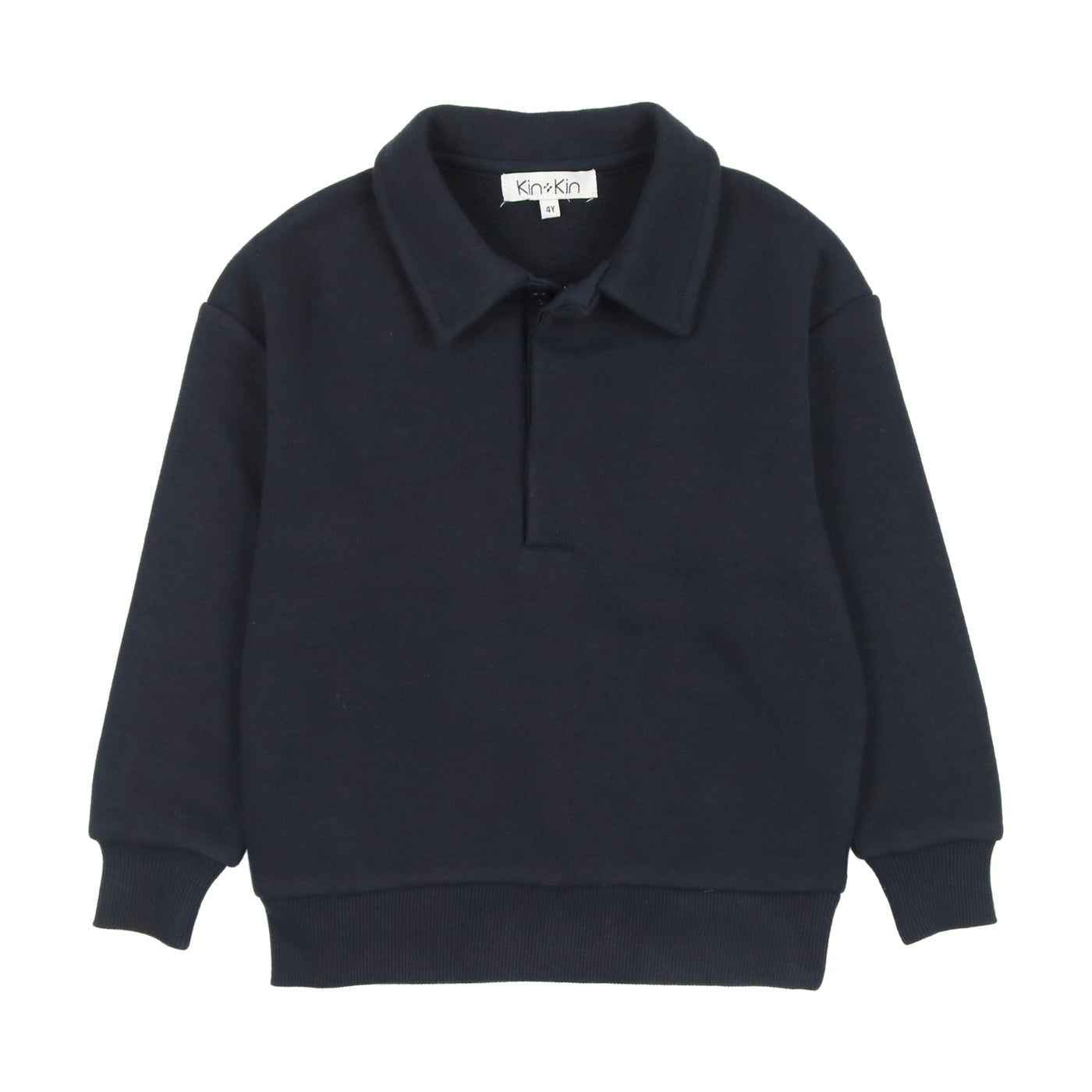 Tonal Sweatshirt W/ Applique - Blue