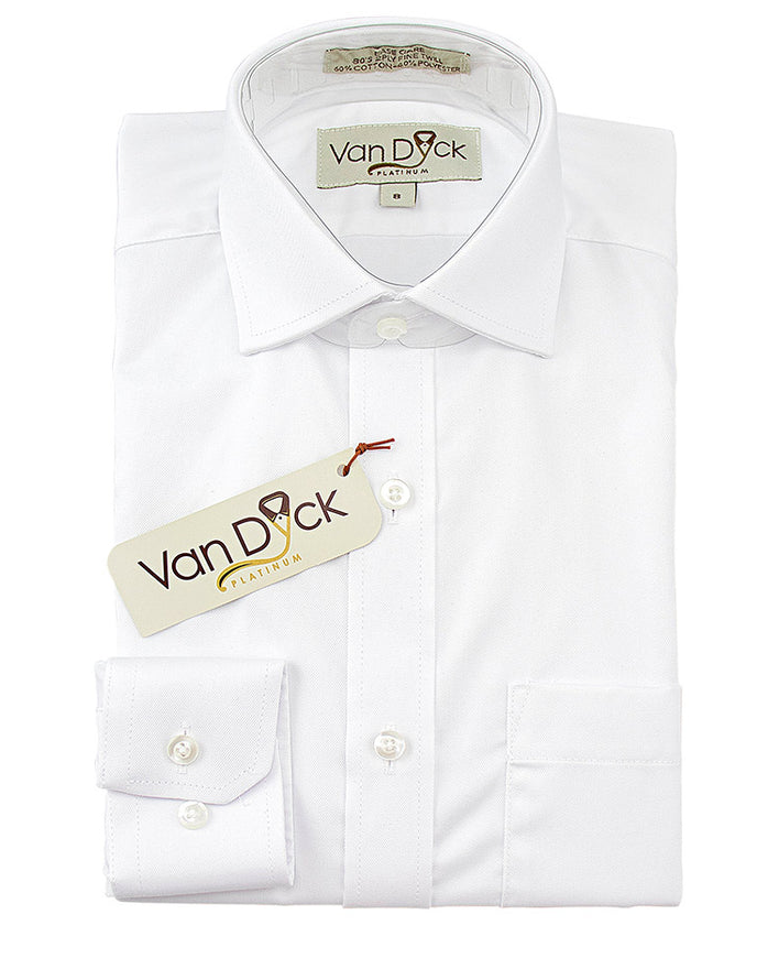 Platinum Regular Fit White Shirt